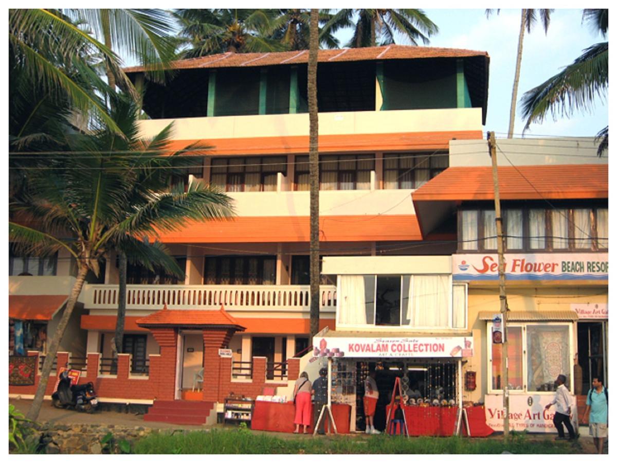 Seaflower Beach Resort Kovalam Exterior foto